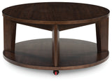 Korestone 2 Dark Brown Coffee Table from Ashley - Luna Furniture