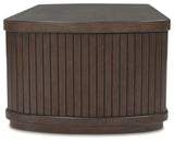 Korestone Dark Brown Lift-Top Coffee Table from Ashley - Luna Furniture