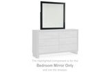 Kraeburn Brown/Black Bedroom Mirror - B496-36