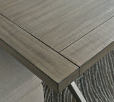 Krystanza Weathered Gray Dining Table from Ashley - Luna Furniture