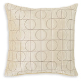 Kydner Beige/Brown Pillow - A1001074P