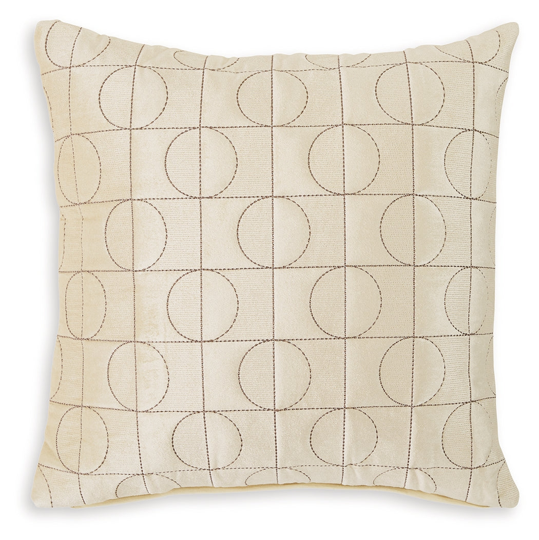 Kydner Beige/Brown Pillow (Set of 4) - A1001074