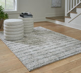 Laddway Cream/Green Medium Rug from Ashley - Luna Furniture