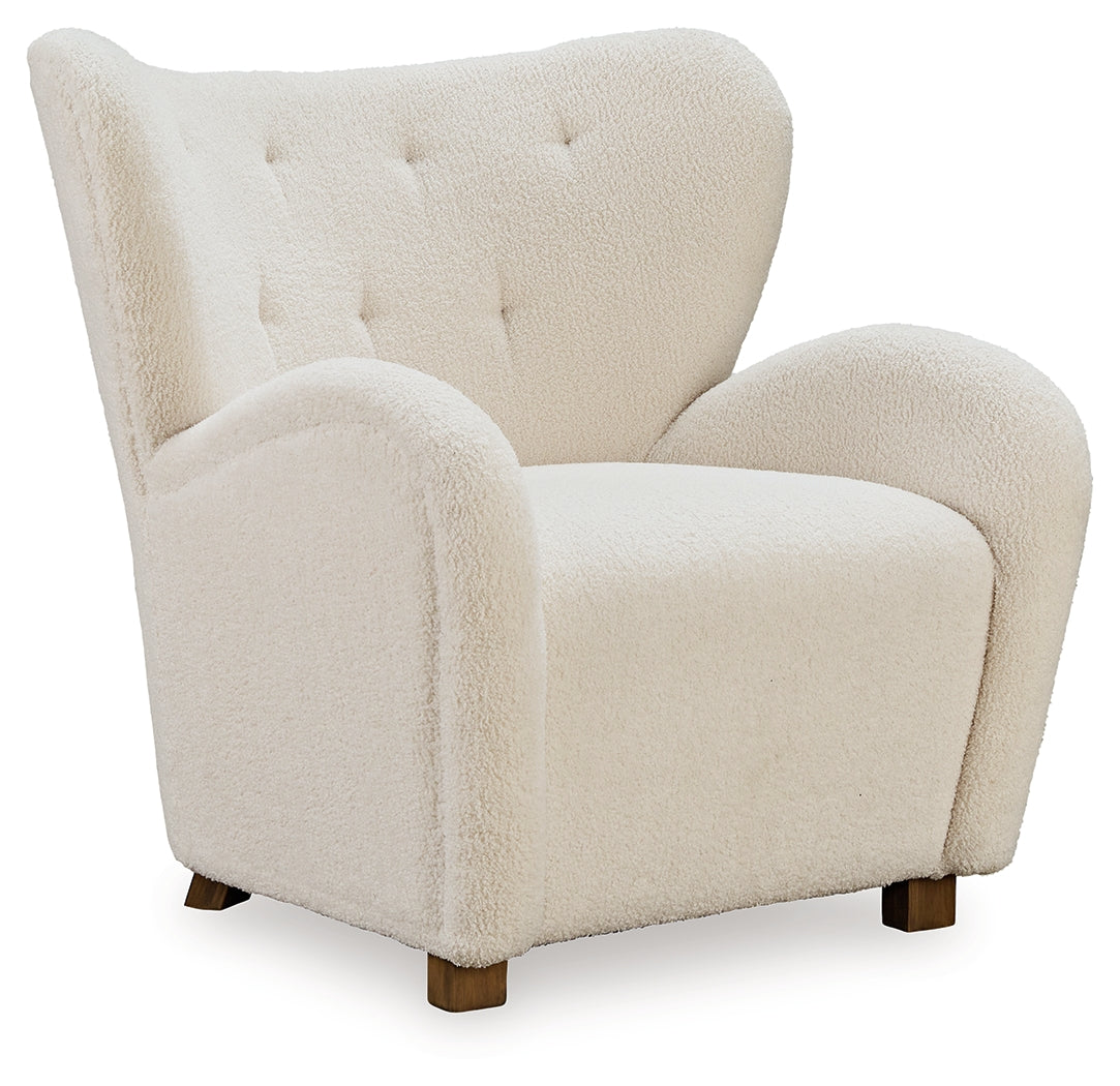 Larbell Ecru Accent Chair - A3000709