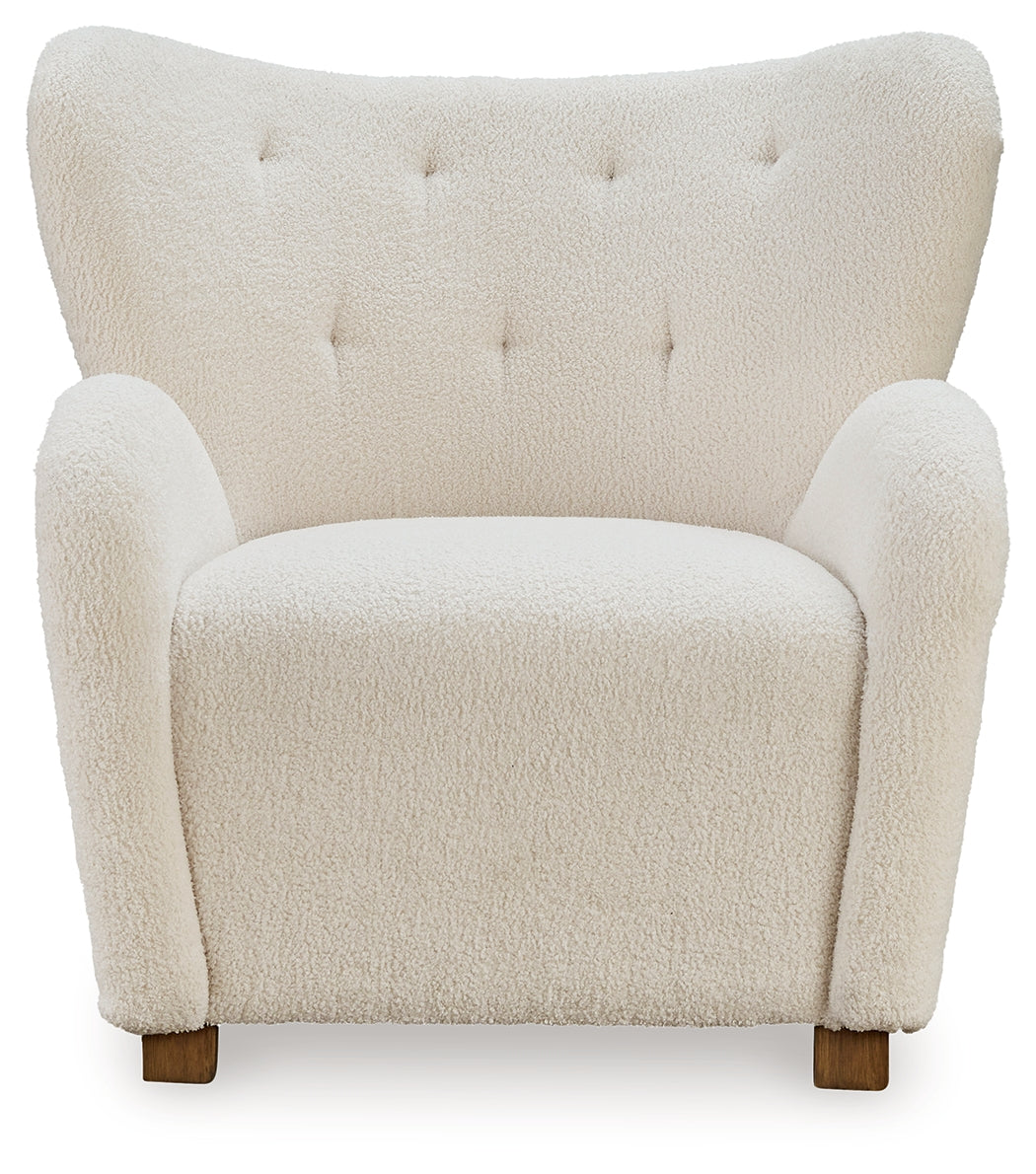 Larbell Ecru Accent Chair - A3000709