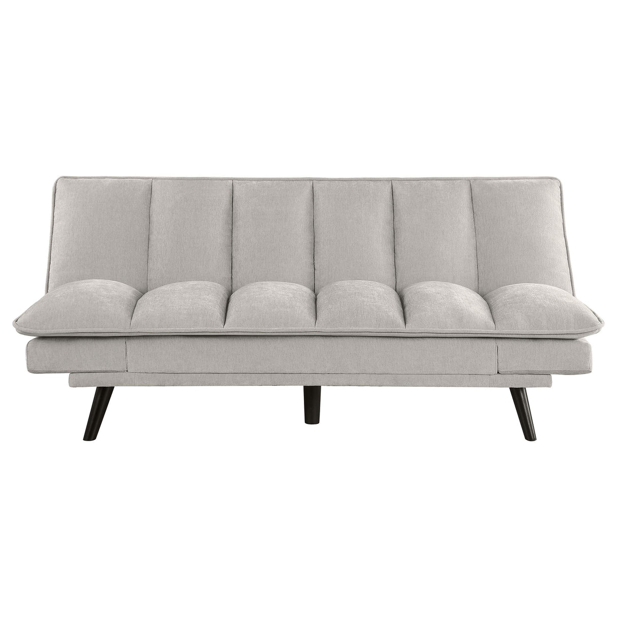 Laredo Upholstered Convertible Sofa Bed Light Grey - 360017