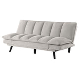 Laredo Upholstered Convertible Sofa Bed Light Grey - 360017