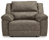 Laresview Fossil Oversized Recliner - 3720352