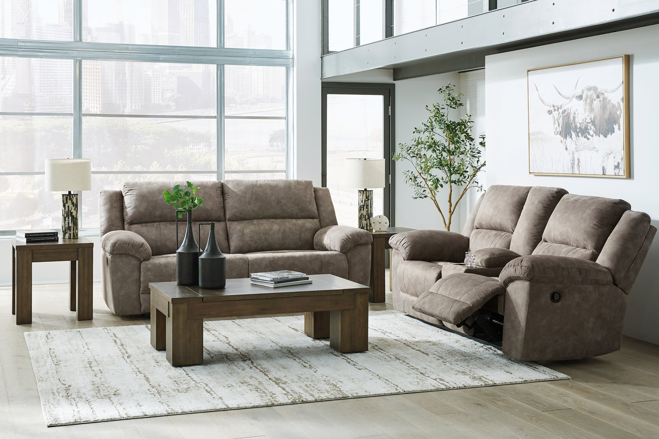 Laresview Fossil Reclining Living Room Set from Ashley - Luna Furniture