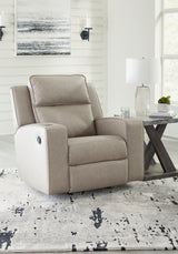 Lavenhorne Sofa, Loveseat and Recliner in Pebble - PKG015547