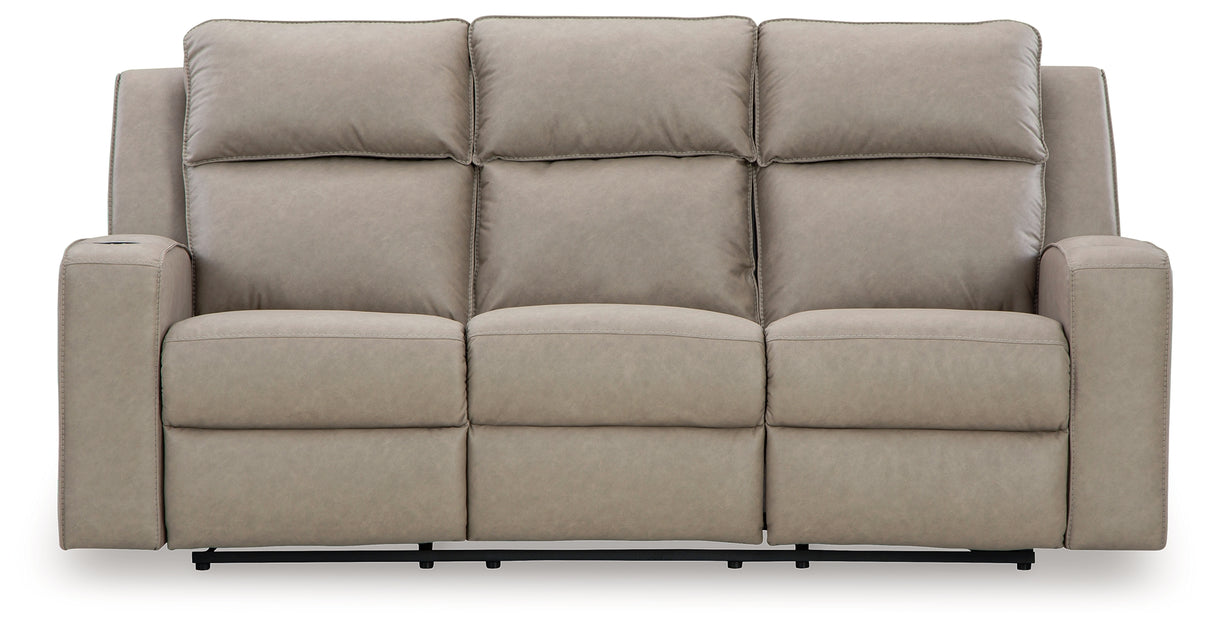 Lavenhorne Sofa, Loveseat and Recliner in Pebble - PKG015547