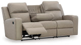 Lavenhorne Sofa, Loveseat and Recliner in Pebble - PKG015547