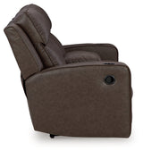 Lavenhorne Sofa, Loveseat and Recliner in Umber - PKG015545