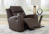 Lavenhorne Sofa, Loveseat and Recliner in Umber - PKG015545