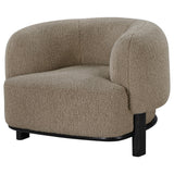 Lawler Upholstered Barrel Back Accent Chair Mushroom - 903170