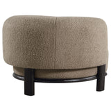 Lawler Upholstered Barrel Back Accent Chair Mushroom - 903170