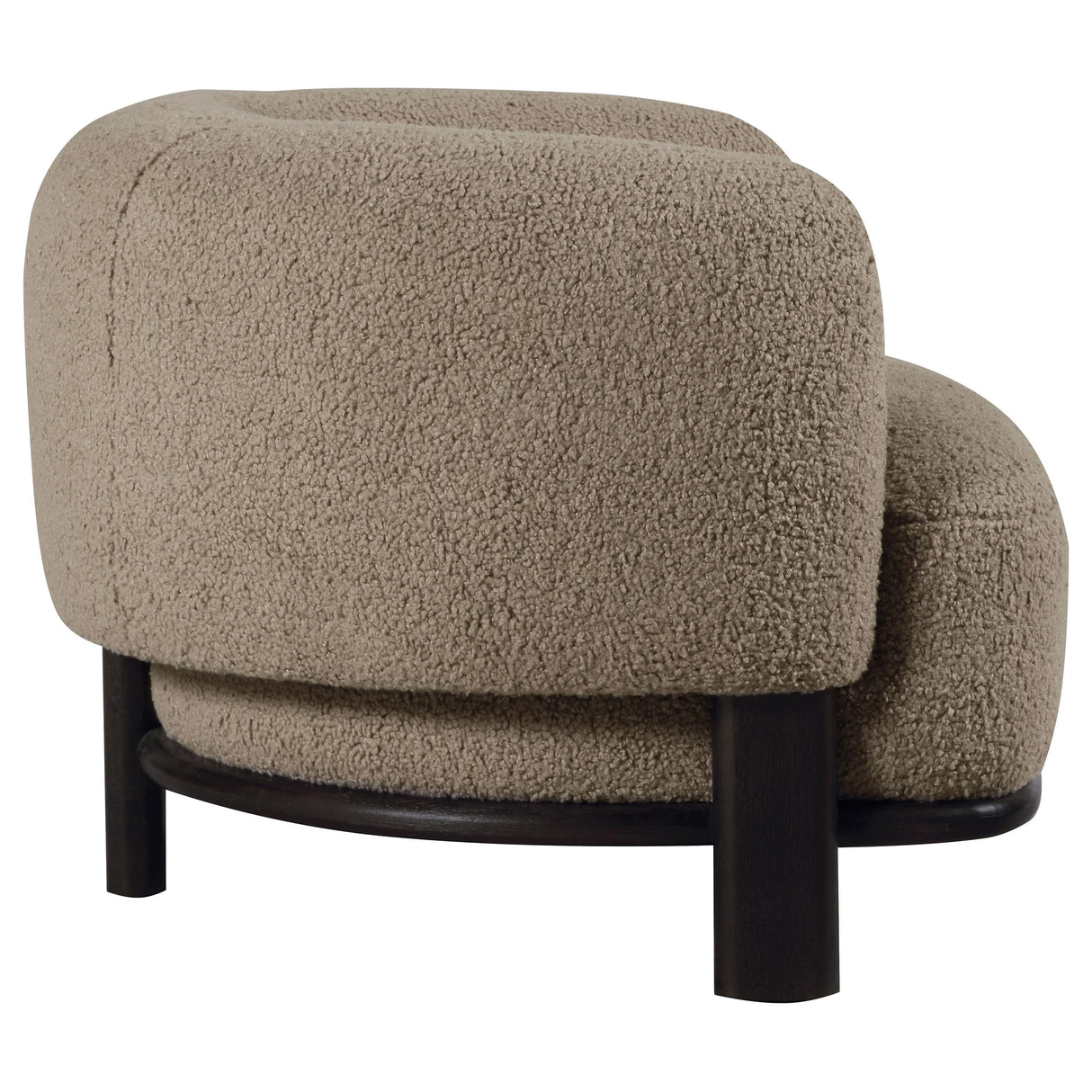 Lawler Upholstered Barrel Back Accent Chair Mushroom - 903170