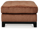 Laylabrook Chair and Ottoman in Spice - PKG016490