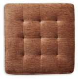 Laylabrook Chair and Ottoman in Spice - PKG016490