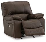 Leesworth Sofa, Loveseat and Recliner in Dark Brown - PKG015116