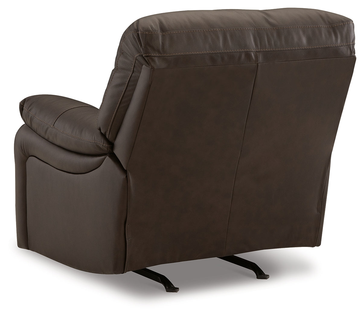 Leesworth Sofa, Loveseat and Recliner in Dark Brown - PKG015116