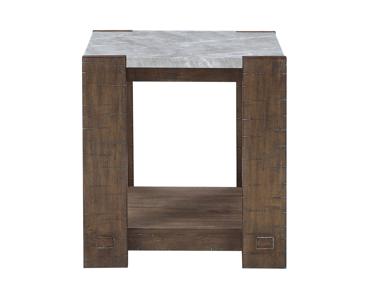 Libby Sintered Stone End Table from Steve Silver - Luna Furniture