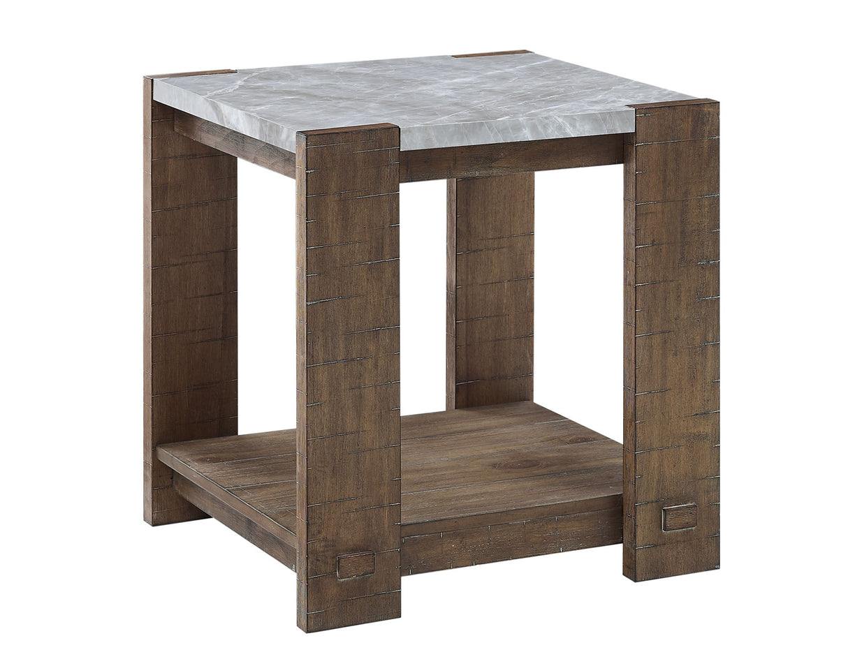 Libby Sintered Stone End Table from Steve Silver - Luna Furniture