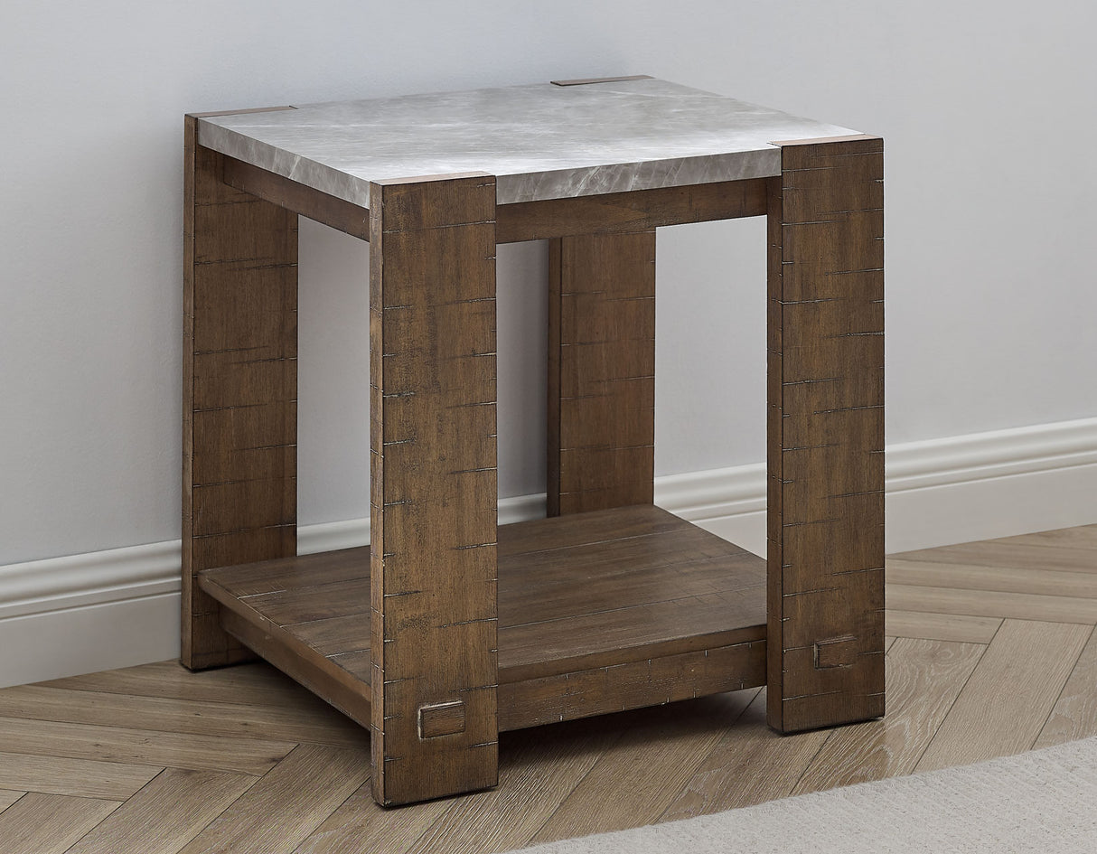 Libby Sintered Stone End Table from Steve Silver - Luna Furniture