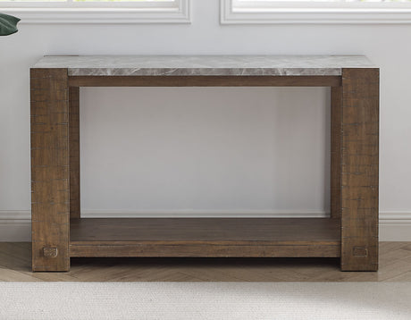 Libby Sintered Stone Sofa Table from Steve Silver - Luna Furniture