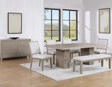 Lily 6-Piece Dining Set - SET | LLY500TT | LLY500TB | LLY500S(4) | LLY500BN