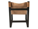 Lima Sling Chair, Natural Leather with Black Frame - LI150NBSC