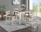 Lindale 5-Pack Counter Dining Set(Table & 4 Counter Stools) from Steve Silver - Luna Furniture