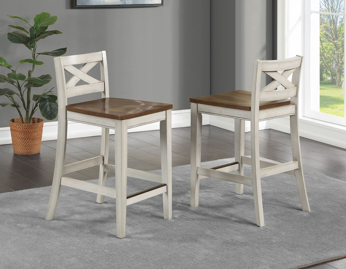 Lindale 5-Pack Counter Dining Set(Table & 4 Counter Stools) from Steve Silver - Luna Furniture