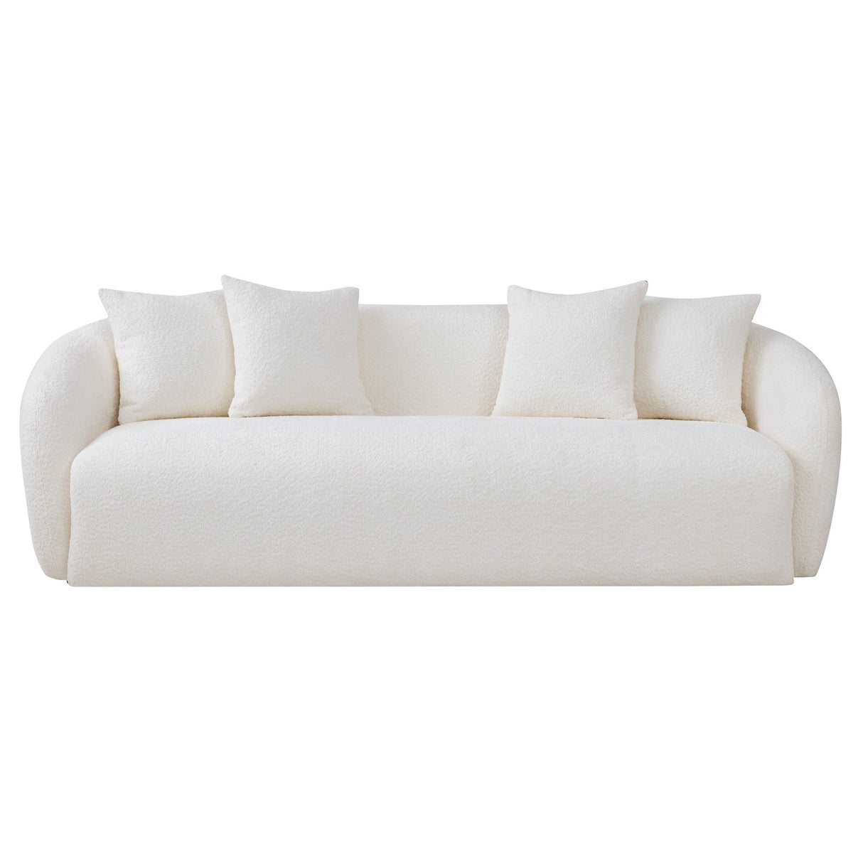 Linden Ivory Boucle Sofa - SOF03006101