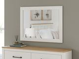 Linnocreek White Bedroom Mirror from Ashley - Luna Furniture