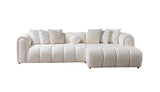 Lis Ivory Boucle RAF Sectional - LISIV-RSEC - 