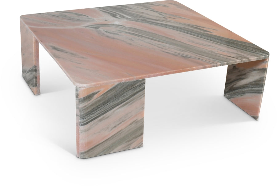 Livorno Coffee Table in Pink from Meridian - Luna Furniture