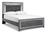 Lodanna Queen Panel Bed with Dresser in Gray - PKG003594