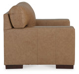 Lombardia Chair and Ottoman in Tumbleweed - PKG015468