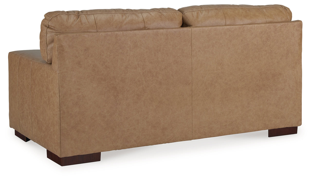 Lombardia Sofa, Loveseat, Chair and Ottoman in Tumbleweed - PKG015470