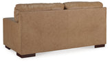 Lombardia Sofa, Loveseat, Chair and Ottoman in Tumbleweed - PKG015470