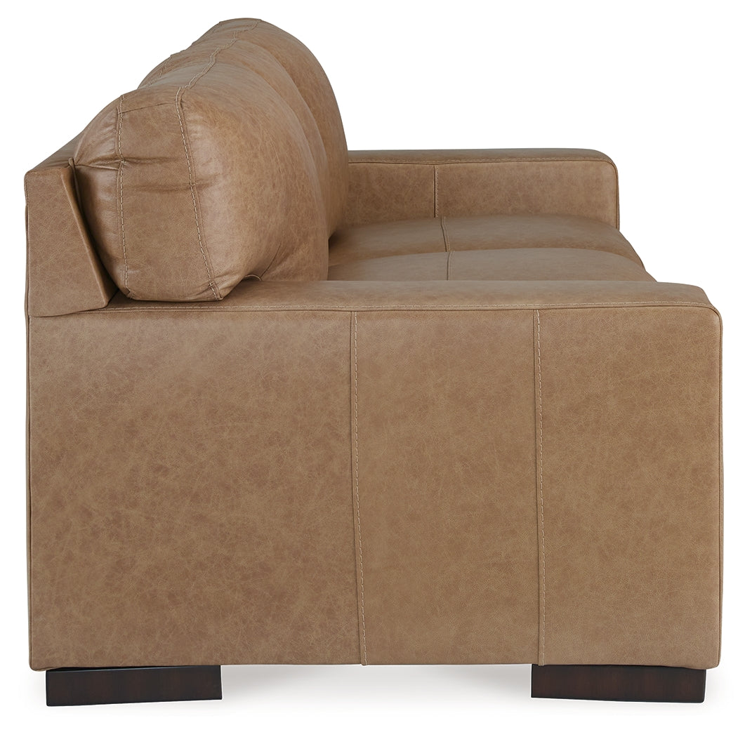 Lombardia Sofa, Loveseat, Chair and Ottoman in Tumbleweed - PKG015470