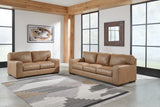 Lombardia Sofa, Loveseat, Chair and Ottoman in Tumbleweed - PKG015470