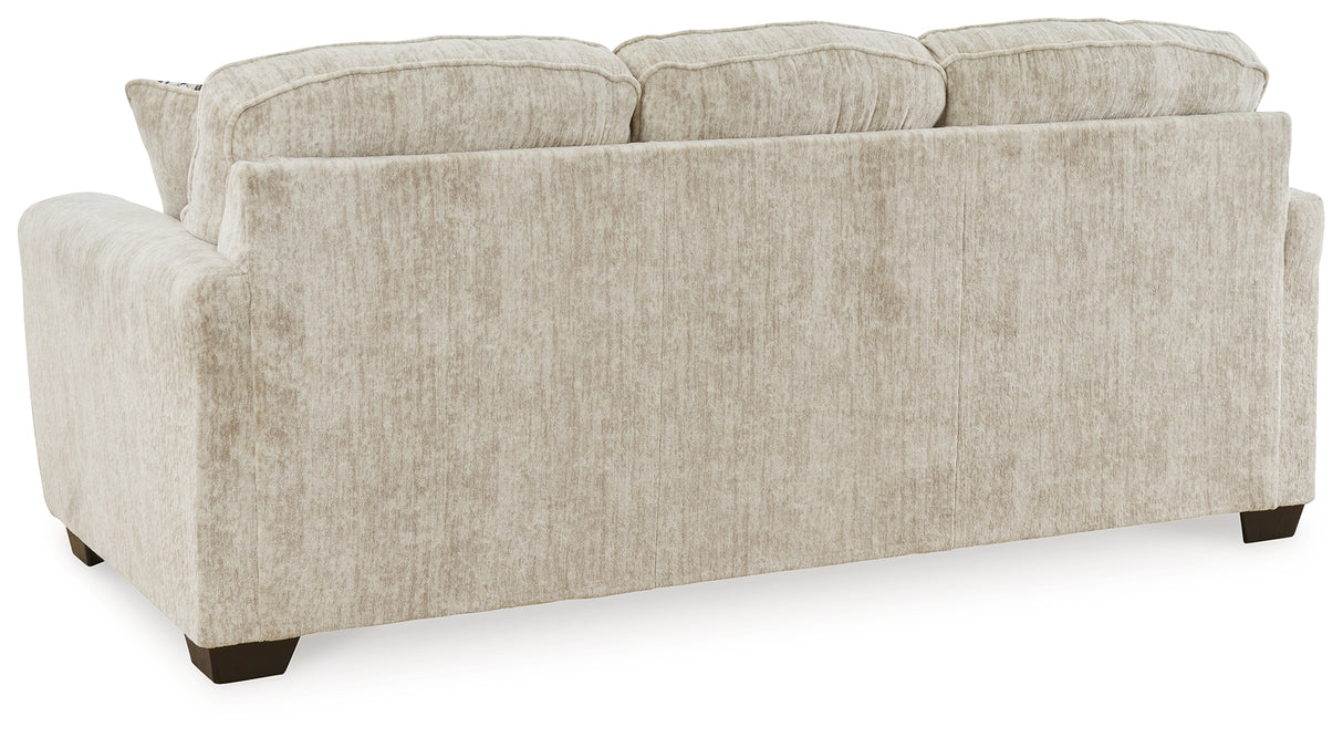 Lonoke Sofa, Loveseat, Chair and Ottoman in Parchment - PKG015442