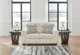 Lonoke Sofa, Loveseat, Chair and Ottoman in Parchment - PKG015442