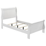 Louis Philippe 4-piece Twin Bedroom Set White - 202441T-S4