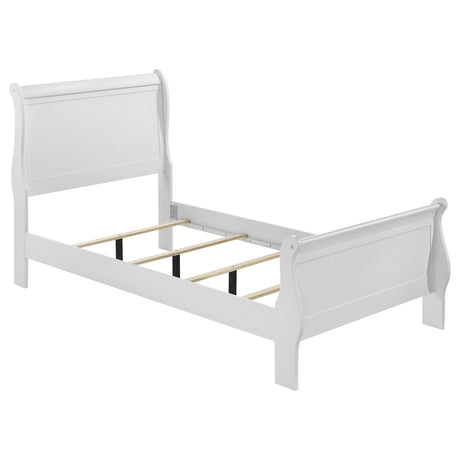 Louis Philippe 4-piece Twin Bedroom Set White - 202441T-S4