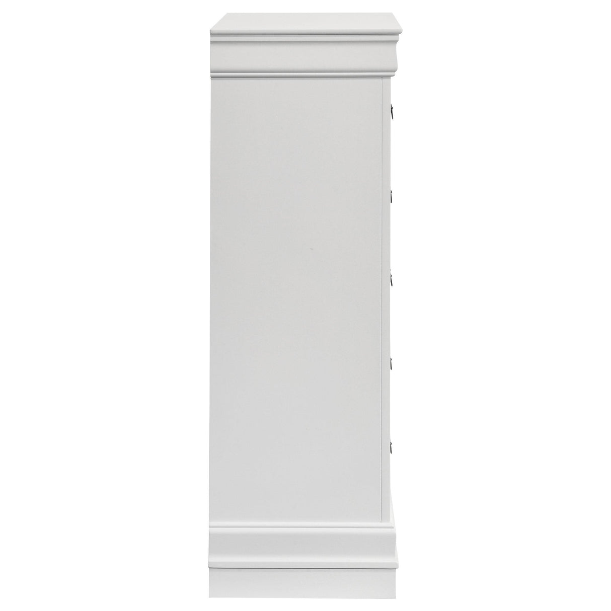 Louis Philippe 5-drawer Bedroom Chest White - 202445