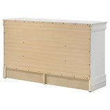 Louis Philippe 6-drawer Dresser White - 202443