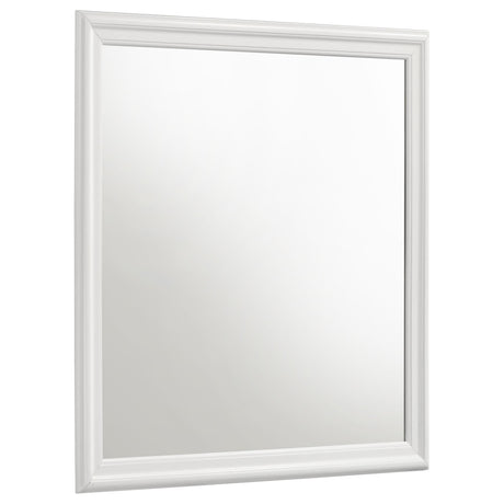 Louis Philippe Dresser Mirror White - 202444